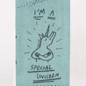 Blue Q – special unicorn dish towel - NWT